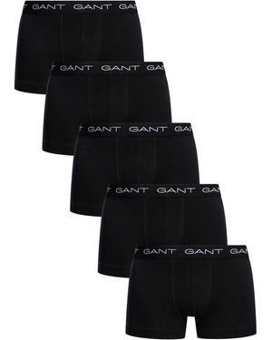 GANT Trunk 5-Pack Unterwäsche - Schwarz