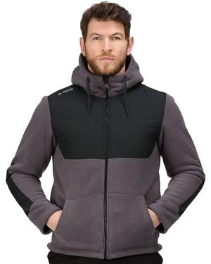 Regatta Professional Garrison Hooded Jacket Giacca in Pile - Nero