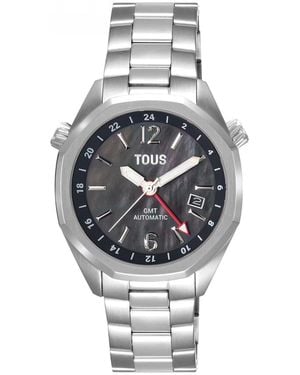 Tous GMT Automatic 3000140900 orologio unisex in acciaio inossidabile - Metallizzato