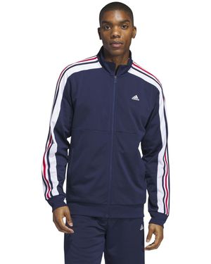 adidas men's tricot jacket