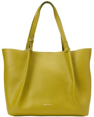Marc O' Polo Bellar Shopper Bright Pea olivgrün - Gelb