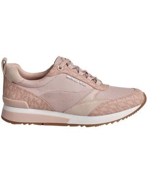 Michael Kors Allie Stride Mesh Trainers 43S2Alfs7D For - Pink