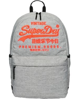 Superdry Backpack Heritage Montana Light Grey Marl Os Woman