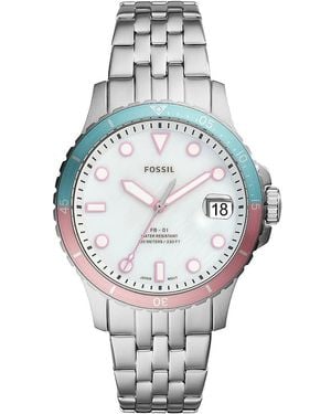 Fossil Analogue Quartz Watch Es4741 - Grey