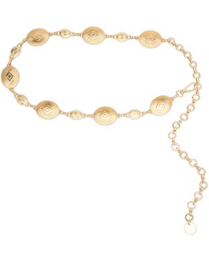 Steve Madden Kismet Chain Belt - Metallic