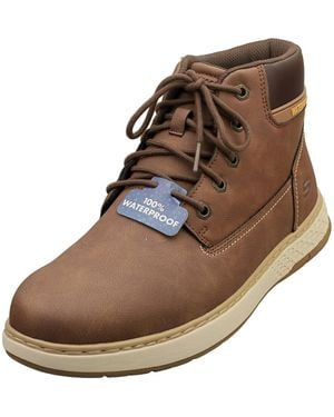 Skechers Garlan Deno Ankle Boot - Brown