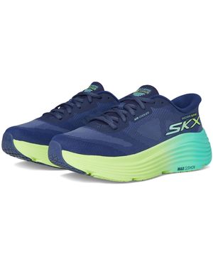 Skechers Sneakers da donna Max Cushioning Endeavour Hallandale Hands Free Slip-ins - Blu