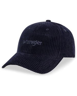 Wrangler Corduroy Baseball Cap - Blue