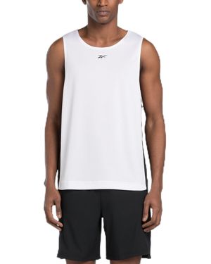 Reebok Basketball Mesh Tank White