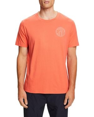 Esprit Maglietta da Uomo - Arancione