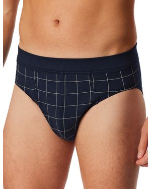 Schiesser Fine Interlock Unterwäsche - Blau