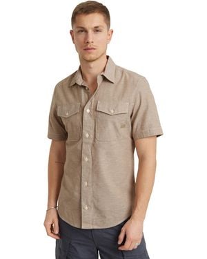 G-Star G-star Marine Slim Shirt Shirts,meerkleurig - Naturel