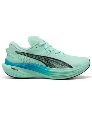 PUMA Deviate NITRO 3 Mint Melt-Speed Blu Uomini Scarpe - Verde