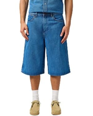 Wrangler Jort Denim Shorts - Blue