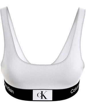 Calvin Klein Bralette-RP 257 KW0KW02257 - Bianco