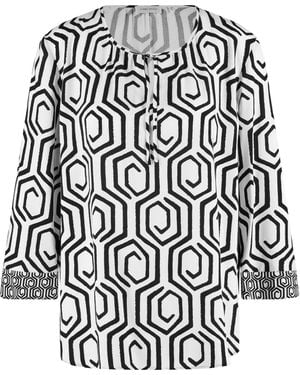 Gerry Weber Bluse 3/4 Arm - Schwarz