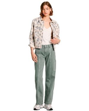 Pepe Jeans Regular Jacket Paisley Pl402409 - Green
