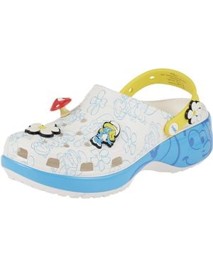 Crocs™ Smurfs Platform Clog 39-40 EU Multi - Blau