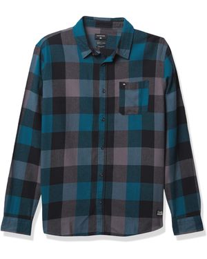 Quiksilver Flannel Shirt - Blue