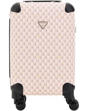 Guess Wilder 18 in 8-Wheeler S Blush Logo - Pink