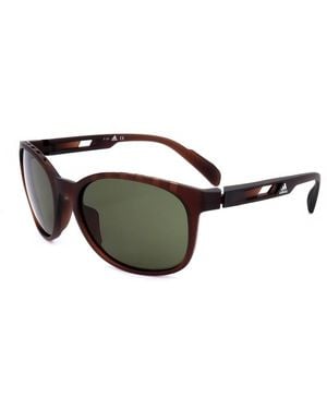 adidas Adults' Sp0011 Sunglasses - Black