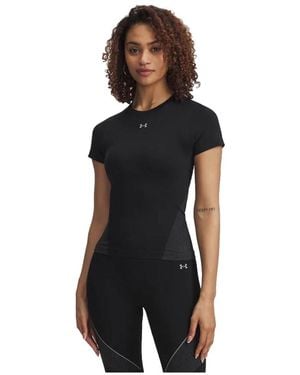 Under Armour Vanish T-shirt à manches courtes sans couture pour femme - Noir