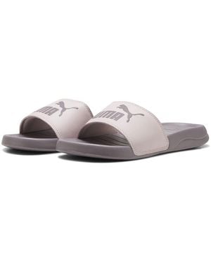 PUMA Mixte Popcat 20 Sandale Glissante - Gris