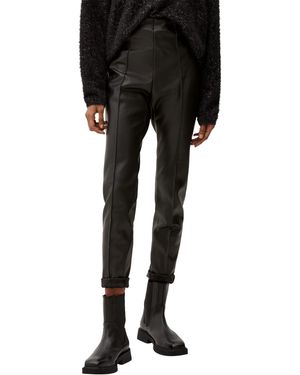 S.oliver Skinny: Leggings aus Lederimitat schwarz 42