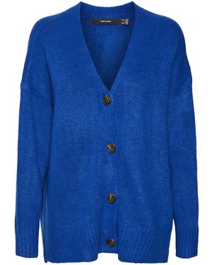 Vero Moda Strickjacke VMLEFILE - Blau