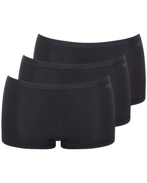 Sloggi Go Daily Cotton Short 3P Black - Blu