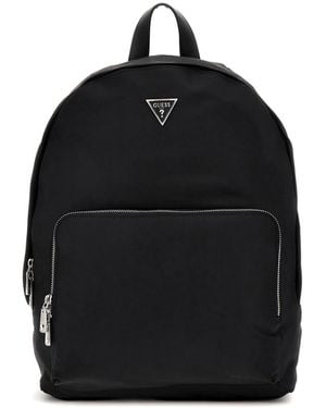 Guess Milano Compact Backpack Hand Bag - Black