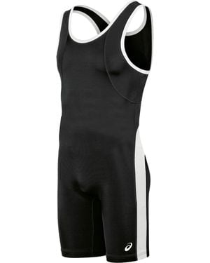 Asics T-back Performance Wrestling Singlet - Black