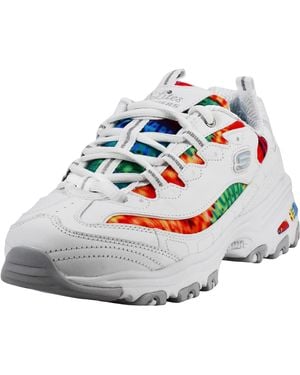 Skechers D'lites-summer Fiesta Trainer - Grey