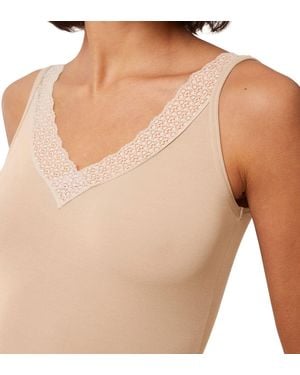 Triumph Mujer Feel of Modal Tank Top - Blanco
