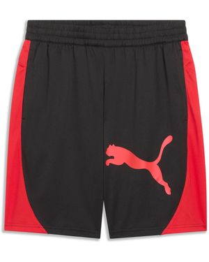 PUMA Train Day Tech 8" Knit Shorts - Schwarz