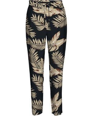 Vero Moda Loose Pants Vmeasy Joy Nw-Pantaloni Larghi Wvn Ga - Nero