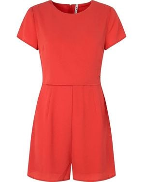 Pepe Jeans Pernella Jumpsuit M - Red