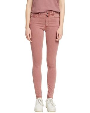 Esprit Stretch Trousers Pantaloni Elasticizzati - Rosa