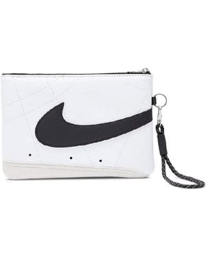 Nike Blazer Wristlet Clutch Bag White Black