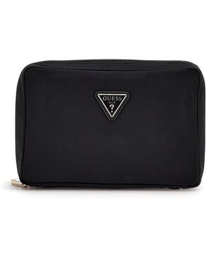 Guess Follie Travel Hanging Organiser Case Black