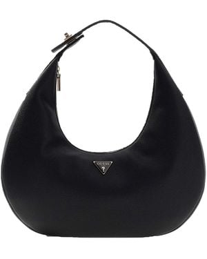 Guess Shoulder Bag Evie Hobo Bag Black