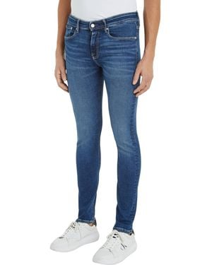 Calvin Klein Skinny Fit Jeans - Blue