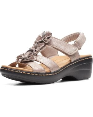 Clarks Sandalo con tacco Merliah Sheryl da uomo - Nero