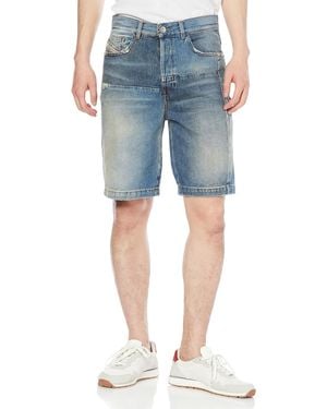 DIESEL Pantaloncini Blu Uomo D-macs