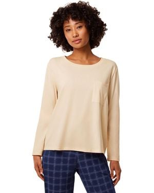 Triumph Mujer Mix & Match LSL Top Chest Pocket X - Blanco