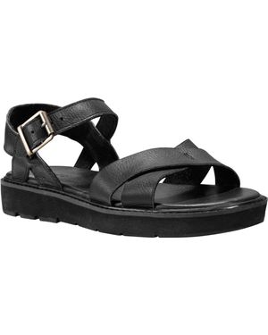 Timberland TIMBER BAILEY A143C schwarz Park Kreuz Schnalle Schuhfrauensandelholze 38