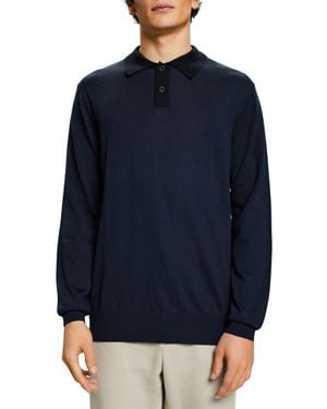 Esprit 103EO2I302 Pullover - Blu