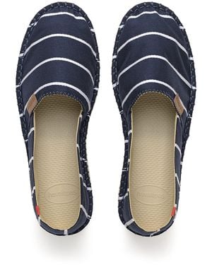 Havaianas Espadrille Origine Stripes Navy Blue