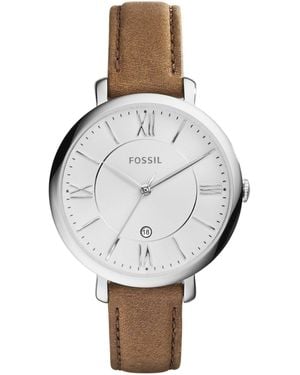 Fossil Jacqueline Three-hand Day-date - Metallic