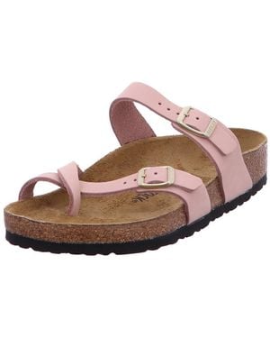 SANDALO INFRADITO CON DOPPIO CINTURINO REGOLABILE 35 FADED di Birkenstock in Nero Lyst